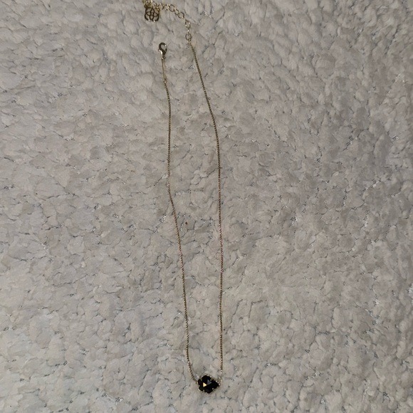 Kendra Scott Black Tessa Necklace - Picture 1 of 3